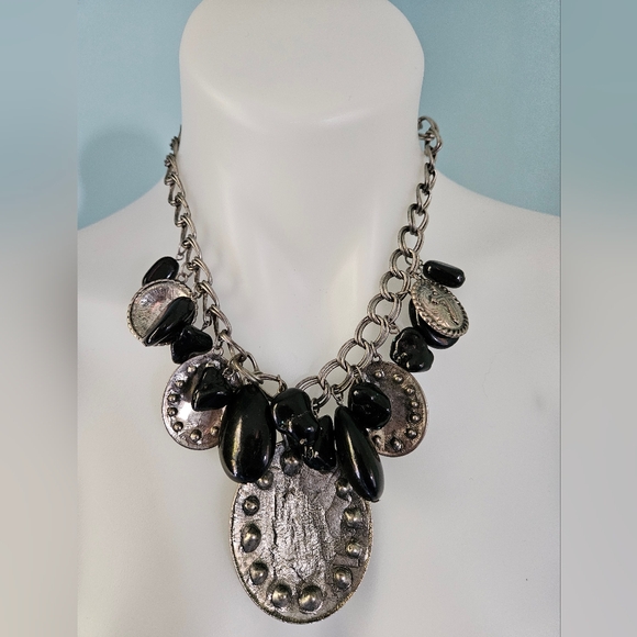 Chunky Western Rodeo Bling Necklace - Picture 9 of 10